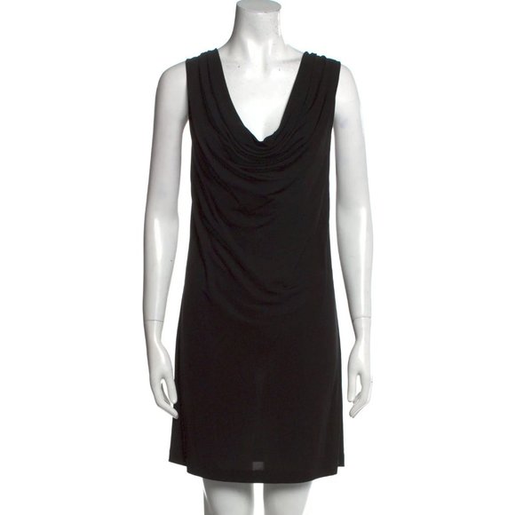 Haute Hippie Black Cowl Dress - Picture 1 of 5